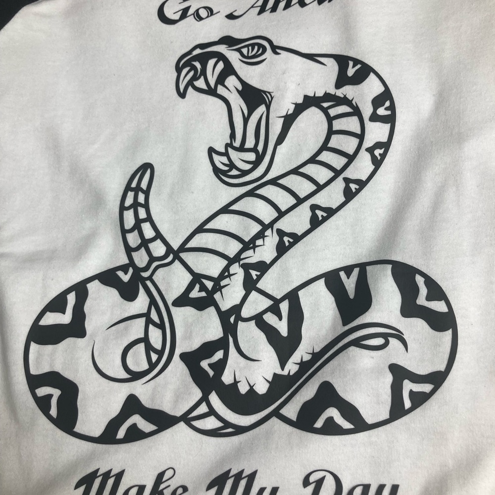 Snake “go ahead make my day” T-shirt